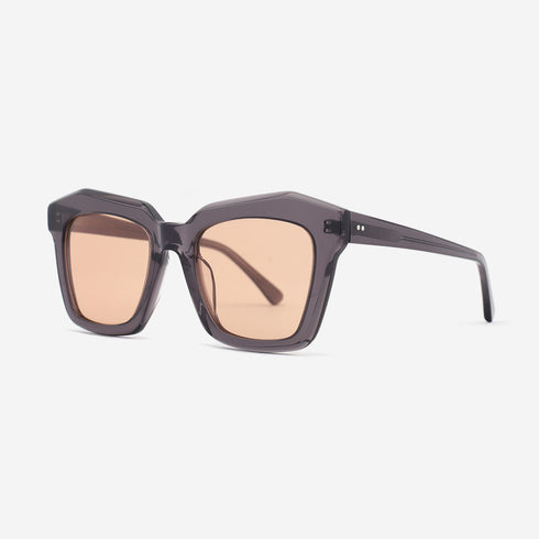 Bold Square Acetate Female Sunglasses 22A8026